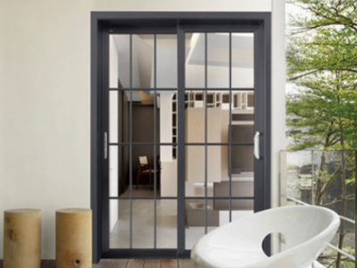 封阳台铝合金推拉门阳台落地移门别墅重型推拉门阳台封窗二轨推拉图3