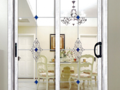 上海佳聪铝合金门窗厂家 小区别墅隔热隔音防尘铝合金门窗 定制图2