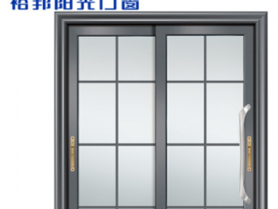 裕邦 窄边推拉门 钢化玻璃门网红款时尚厨房推拉门客厅阳台移门图3