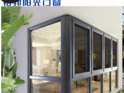 裕邦阳光 断桥铝合金门窗定制 铝合金窗户落地窗封阳台隔音平开窗图3
