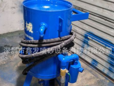 供应小型移动喷砂机户外钢构高压除锈喷砂机钢管钢板除锈打沙机图3