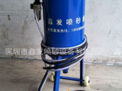 供应小型移动喷砂机户外钢构高压除锈喷砂机钢管钢板除锈打沙机图2