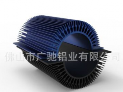 厂家直销散热器铝型材壳体 臭氧管发生器精密配件加工定制氧化图3