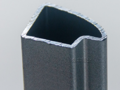 厂家现模现货异型材6063工业铝型材 铝型材折弯深加工来图加工图2