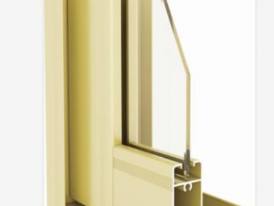 广东罗翔建筑铝合金型材 来样来图定制中空玻璃隔热天窗铝型材图3