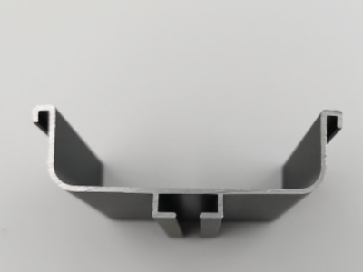 广州厂家定制 铝合金6063 免拉手橱柜加工定做开模挤压图3