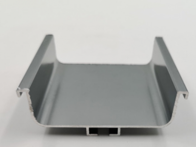 广州厂家定制 铝合金6063 免拉手橱柜加工定做开模挤压图2