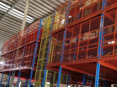 东莞厂家定做 阁楼平台货架 仓储仓库重型钢材阁楼隔板夹层货架图2