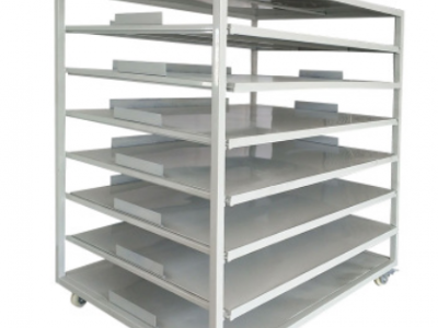 【六层台车】厂家供应金属移动式六层台车 仓库仓储折叠拣货车图3