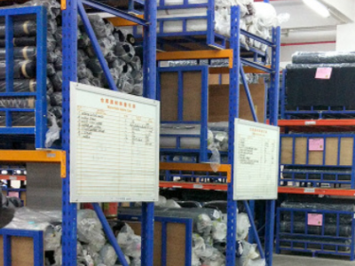 简存仓库仓储重型布匹货架 服装面料纺织布匹货架 巧固架堆垛定做图2