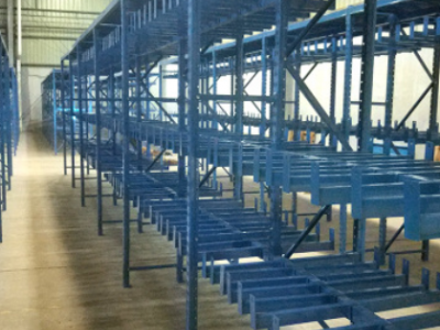 简存 悬挂式汽配皮带货架 加工储物中量级组合悬臂货架 厂家供应图3