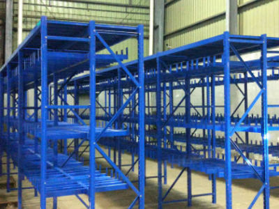 简存 悬挂式汽配皮带货架 加工储物中量级组合悬臂货架 厂家供应图2