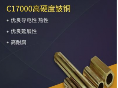 直销C17000铍青铜板 铍青铜棒铜合金 C17500高铍青铜棒 现货批发图2