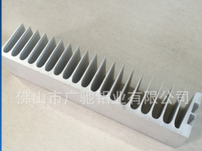 工业挤压led电子梳子型铝型材散热器定做加工mos 散热器铝型材图3