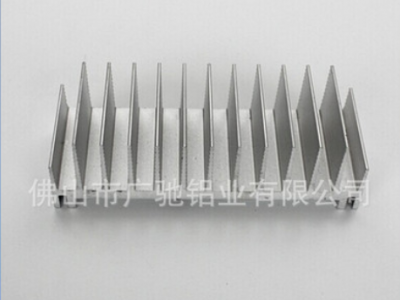 工业挤压led电子梳子型铝型材散热器定做加工mos 散热器铝型材图2