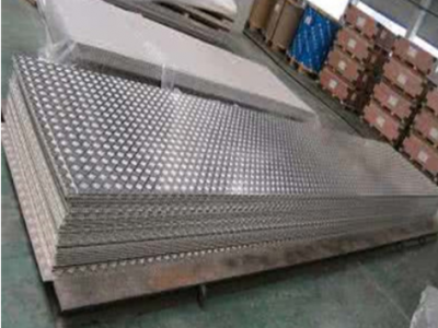 镀锌花纹板 1060花纹铝板 五条筋 指针型 防滑铝板 可定尺切割图3