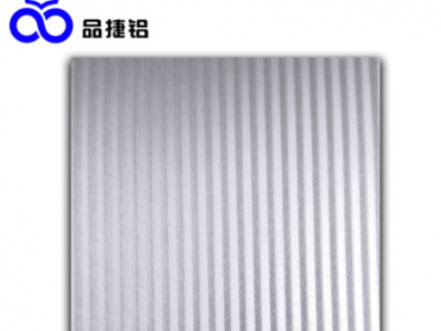 直销国产橘皮纹镜面铝板 植物补光反光板 桔皮纹保温材料压花铝卷图2
