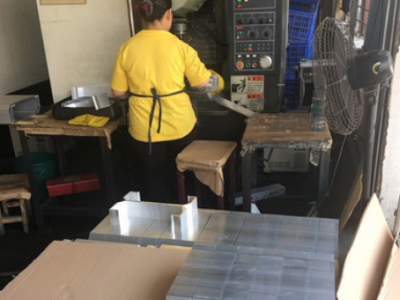 厂家直销电子板边框加工定制 耐磨耐腐蚀边框金属电子产品加工材图3