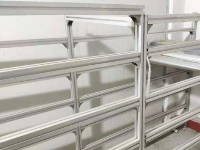 欧标4040铝合金型材国标40*40工业铝型材流水线方管导轨鱼缸框架图2