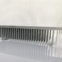 led路灯散热器外壳定制 6061工业挤压铝合金型材阳极氧化表面处理
