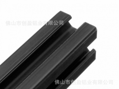 工业铝型材欧标铝合金2020A电泳黑铝型材铝合金框架3D打印机框架图2
