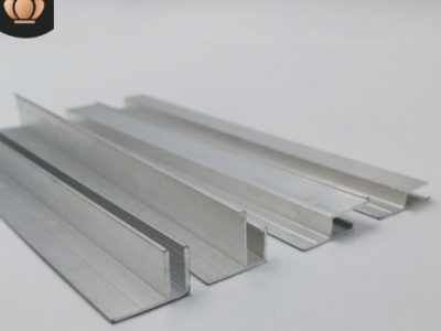 软膜天花吊顶铝型材龙骨扁码HF扁码双扣码卡布内嵌橱窗灯箱铝合金图3