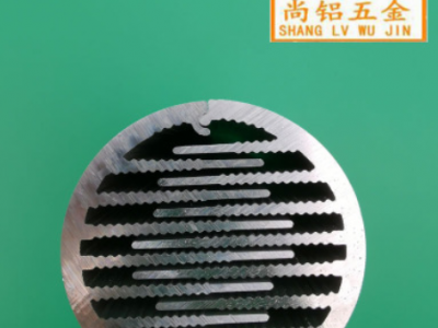厂家开模定制异形铝合金铝型材 定制高难度密齿散热器铝型材加工图3
