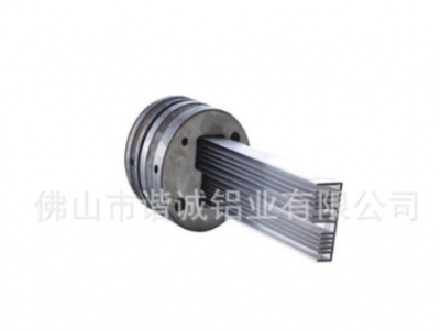 加工定制 各种LED灯散热器 多公头异形铝合金型材 太阳花铝型材图3