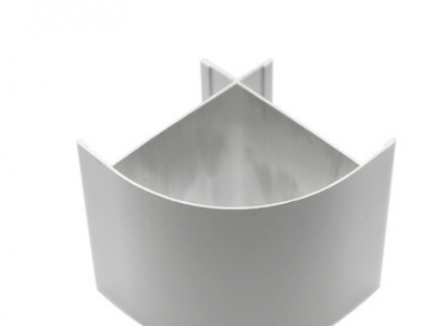 生产定制无尘车间净化料0.8mm~1.1mm厚度外圆柱净化铝型材厂图2