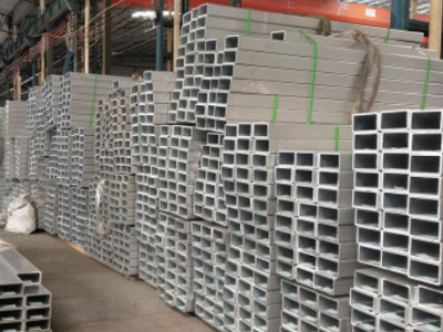 佛山厂家供应国标6063手机边框方管 工业铝合金方管 扁管规格齐全图2