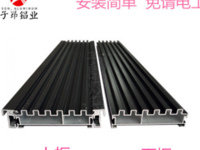 批发铝合金灯箱型材 拉布广告大型灯箱铝型材 工程地铁灯箱铝型材图2
