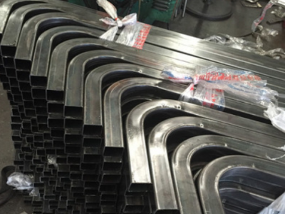 厂定制不锈钢圆管元棒方管异形折弯卷圆攻牙焊接镜面抛光电镀冲孔图2