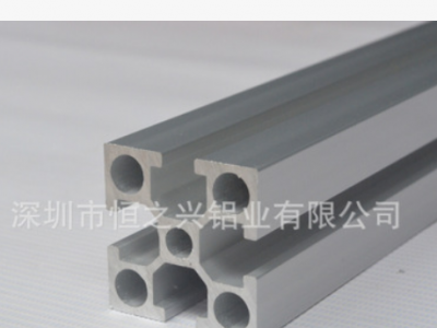 直销口罩机铝型材 专业定制工业4040铝型材 电泳铝合金型材加工图2