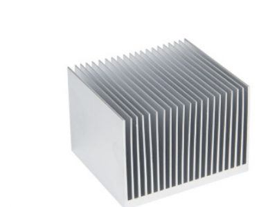 厂家货源铝合金电子散热片定制 挤压工业铝型材国标6063铝散热片图3