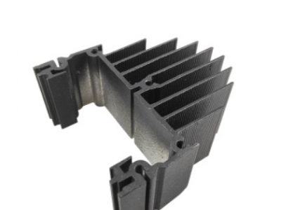 阳极氧化散热器铝型材 开模定做压铸铝合金 挤压加工铝合金型材图3