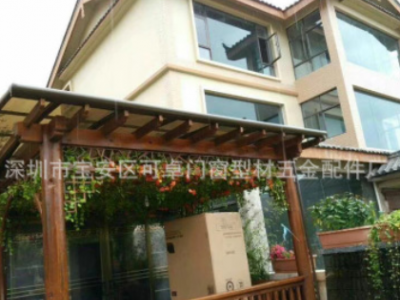 厂家定制铝合金葡萄架 阳台铝合金葡萄架 固定铝合金葡萄架图2