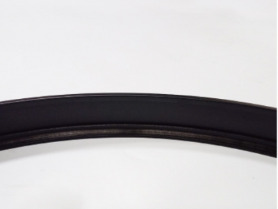 铝合金边框拉丝圆形画框玻璃镜子边框圆框浴室镜定制加工图3