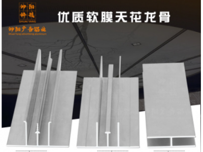 厂家直销 现货批发 软膜天花龙骨 铝合金加工铝型材图2