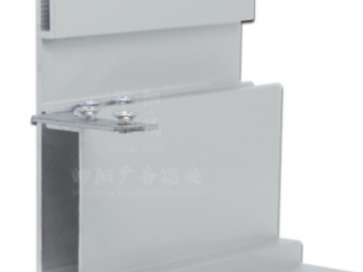 厂家直销10分工程卡布灯箱铝型材卡布铝材广告灯箱厚款边框铝合金图3