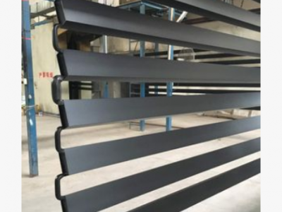 烤漆深灰色铝方管铝合金方管100*44*1*1.2*2mm幕墙铝方管铝扁通图3