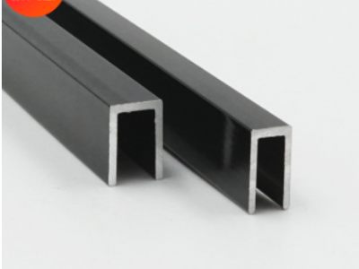 工厂直销支持定制各种规格墙板U型铝合金装饰线条 10x15U型槽图3