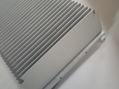 厂家定制 铝合金大功率植物灯散热器 加长型 铲齿梳子灯具散热器图3