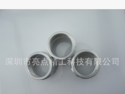 数控车床加工铝合金手电筒外壳CNC加工图2