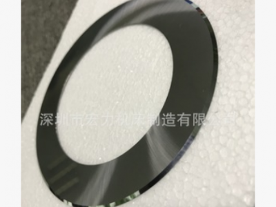 现货供应 熔喷布分切刀片 高精度钨钢圆刀片 熔喷布专用刀片80*30图2