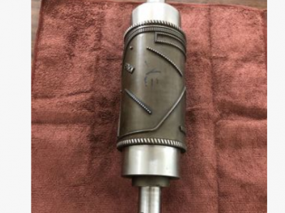 现货供应 Kn95全自动口罩机压花滚切轴 半自动口罩机306溶齿滚模
