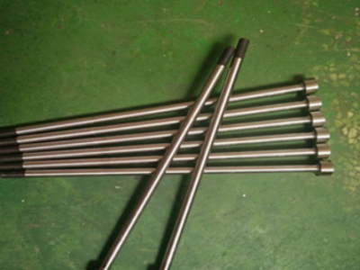 厂家专业生产非标精密模具配件300毫米带牙型芯异型镶件模具顶杆图3