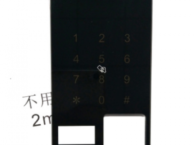 加工定制丝印亚克力面板加硬亚克力电子锁面板图3