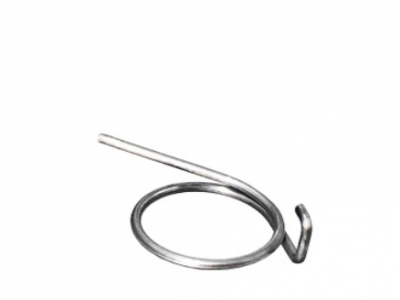 新亿隆单螺旋扭转弹簧碳钢线煲黑力值稳定灯饰强力扭簧 来样定制图3