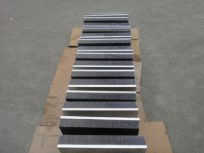 加工定制工业铲齿散热器 高密齿铝材插片散热器图2