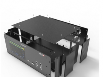 加工订制19英寸4U320深全铝机箱 仪器仪表铝机箱 PCB主板机箱图3